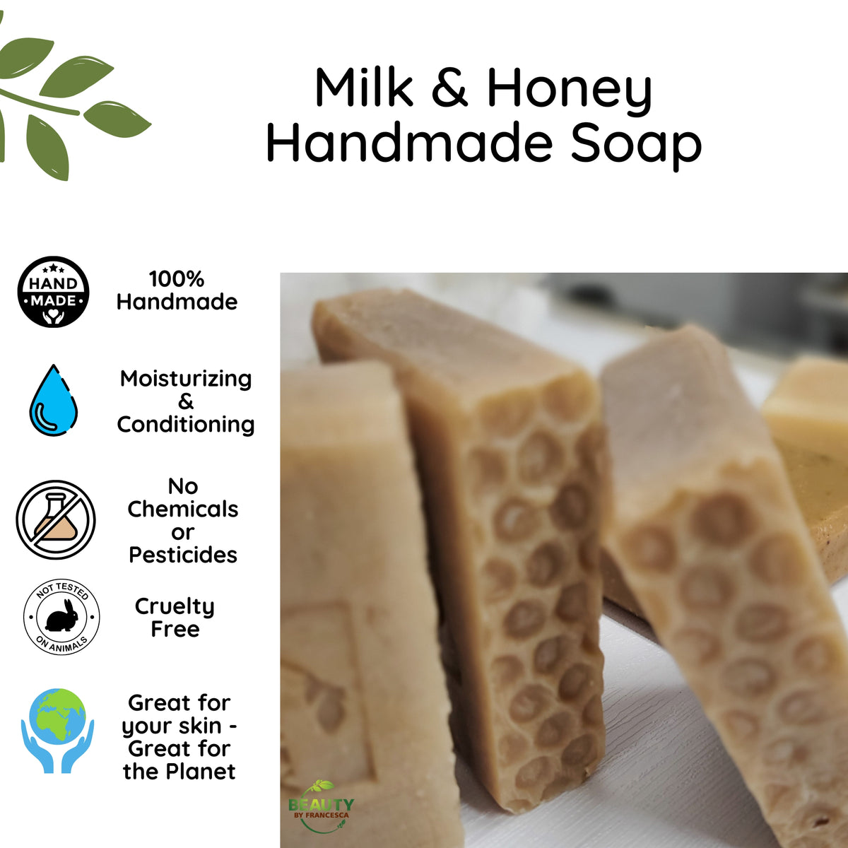 Milk and Honey Handmade Soap, Just Like Jane