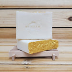 2 bars of gold coast soap close up