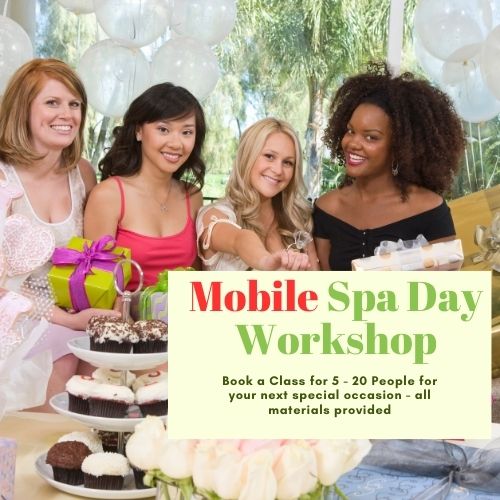 Mobile Spa Day Workshop