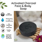 Activated Charcoal Soap features