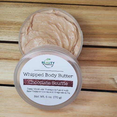 Chocolate Souffle  Whipped Body Butter  Open Lid