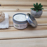 Cocoa Vanilla Body Butter Tin  open