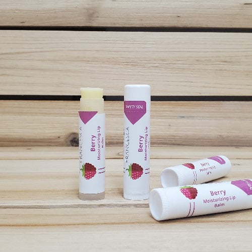 Berry Lip Balm group of four