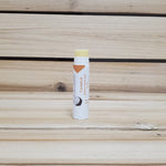 coconut lip balm open top