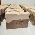 Handmade Natural Beer Soap Bar - Chocolate Oatmeal Stout - multi-bar view