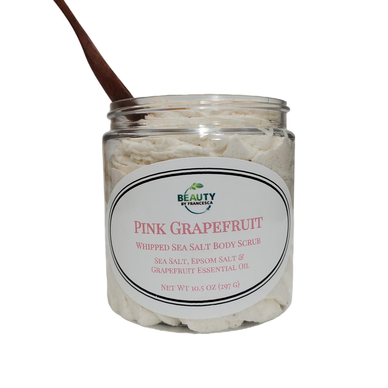 Pink Grapefruit Whipped Sea Salt Body Scrub