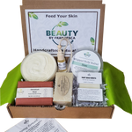 handmade natural skincare selfcare box open